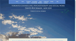 Desktop Screenshot of drockmancounselling.ca