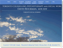 Tablet Screenshot of drockmancounselling.ca